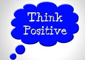 think positive to be happy