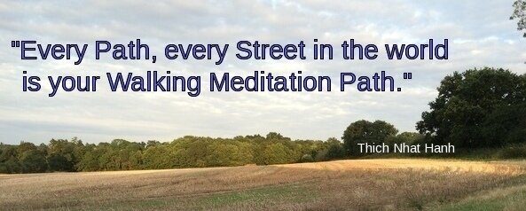 Walking Meditation quote